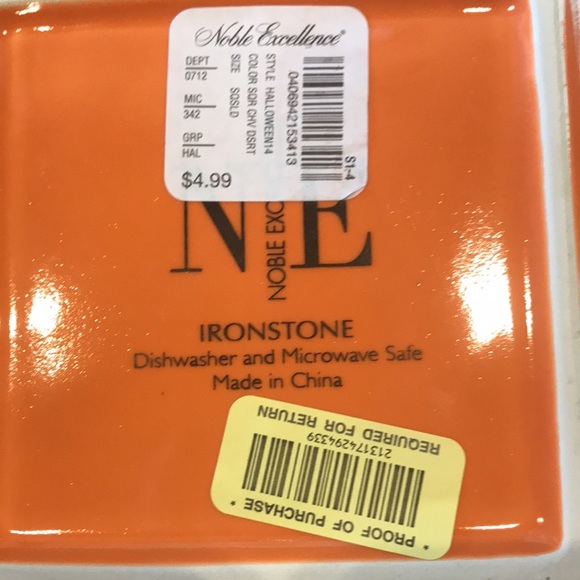 Set of 3 Small Stoneware Plates - Picture 7 of 10